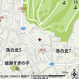 神奈川県綾瀬市落合北7丁目3-45周辺の地図