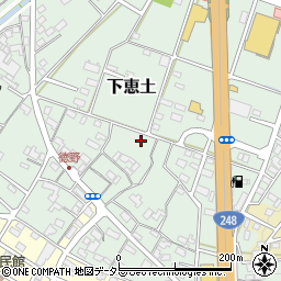 岐阜県可児市下恵土3196周辺の地図
