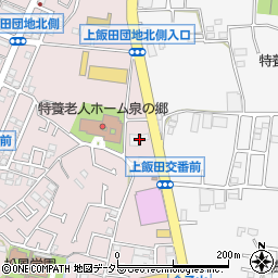 神奈川県横浜市泉区上飯田町2080-1周辺の地図