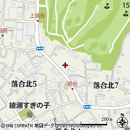 神奈川県綾瀬市落合北7丁目3-49周辺の地図