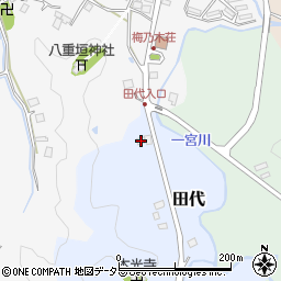 千葉県長生郡長柄町田代29-2周辺の地図