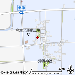 滋賀県高島市今津町北仰343周辺の地図