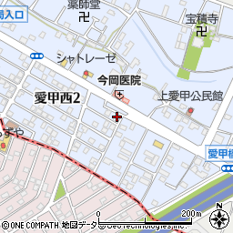 神奈川県厚木市愛甲西2丁目10-1周辺の地図