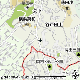 谷戸田第二公園周辺の地図