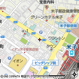 九州魂 米子店周辺の地図