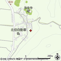 兵庫県養父市八鹿町坂本165周辺の地図