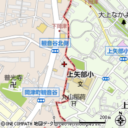 神奈川県横浜市泉区岡津町32周辺の地図
