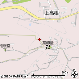 千葉県市原市上高根1087周辺の地図