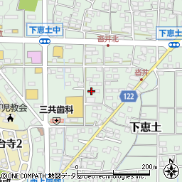 岐阜県可児市下恵土1534周辺の地図