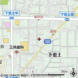 岐阜県可児市下恵土1522周辺の地図