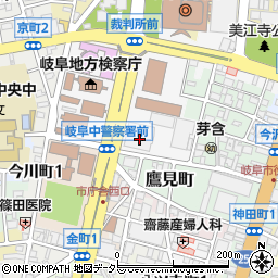 中部電力ミライズ株式会社　岐阜地区料金お問い合わせセンター周辺の地図
