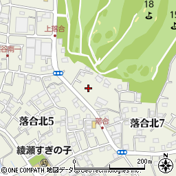 神奈川県綾瀬市落合北7丁目3周辺の地図