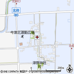 滋賀県高島市今津町北仰348周辺の地図