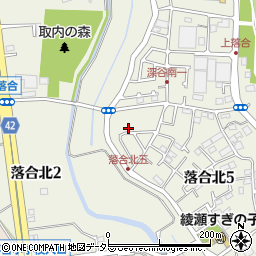神奈川県綾瀬市落合北5丁目10-21周辺の地図