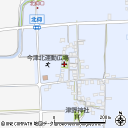 滋賀県高島市今津町北仰344周辺の地図
