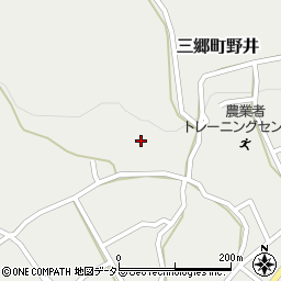 岐阜県恵那市三郷町野井2107周辺の地図