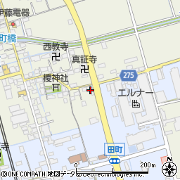 滋賀県長浜市大寺町555周辺の地図