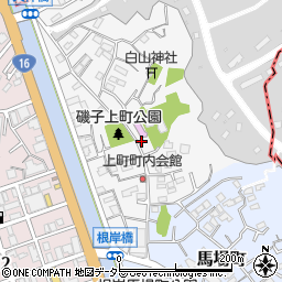 神奈川県横浜市磯子区上町7-11周辺の地図