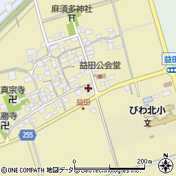 滋賀県長浜市益田町439周辺の地図