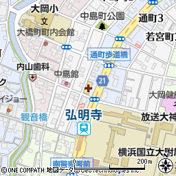 臨海セミナー弘明寺校周辺の地図