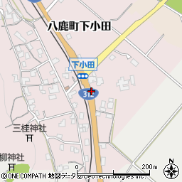 下小田周辺の地図