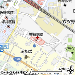 宍倉病院（正朋会）周辺の地図