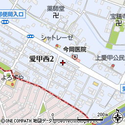 神奈川県厚木市愛甲西2丁目10-5周辺の地図