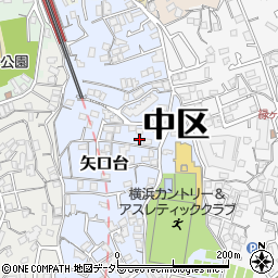 Ｇ・Ａタウン山手・矢口台周辺の地図