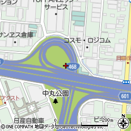 神奈川県厚木市岡田3丁目5周辺の地図