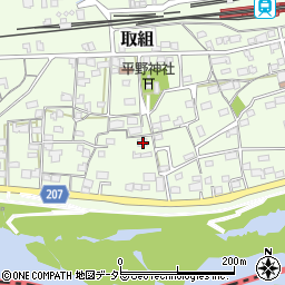 岐阜県加茂郡坂祝町取組542周辺の地図