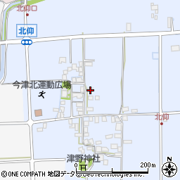 滋賀県高島市今津町北仰352周辺の地図