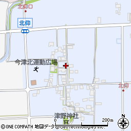 滋賀県高島市今津町北仰351周辺の地図
