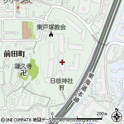 グランドメゾン東戸塚３番館周辺の地図