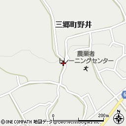 岐阜県恵那市三郷町野井2108周辺の地図