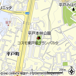 平戸本林公園周辺の地図