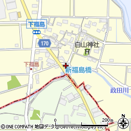 下福島公民館周辺の地図