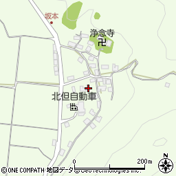 兵庫県養父市八鹿町坂本214周辺の地図
