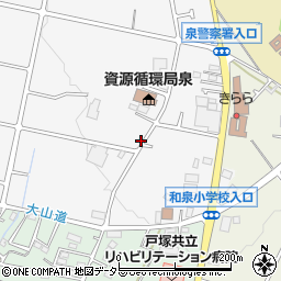 神奈川県横浜市泉区和泉町5874周辺の地図