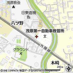 千葉県茂原市高師609周辺の地図