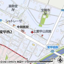 神奈川県厚木市愛甲西周辺の地図