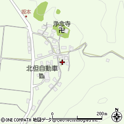兵庫県養父市八鹿町坂本160周辺の地図