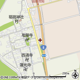 滋賀県長浜市月ヶ瀬町321周辺の地図