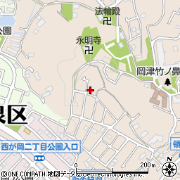 神奈川県横浜市泉区岡津町1306周辺の地図