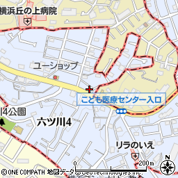 新栄堂村上薬局周辺の地図