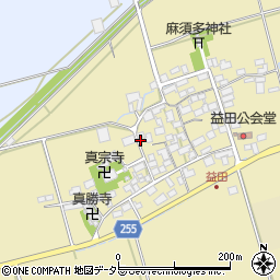 滋賀県長浜市益田町831周辺の地図