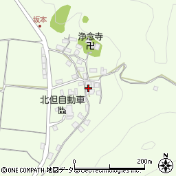 兵庫県養父市八鹿町坂本159周辺の地図