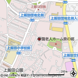 神奈川県横浜市泉区上飯田町2088周辺の地図