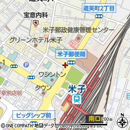 鳥取県米子市万能町125周辺の地図