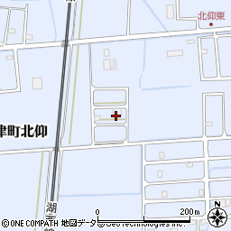 滋賀県高島市今津町北仰周辺の地図