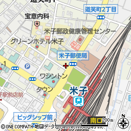 鳥取県米子市万能町126周辺の地図